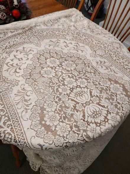 Photo of free Vintage Lace tablecloth (Odenton) #1