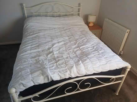 Photo of free Double bed with mattress (Northampton) #1