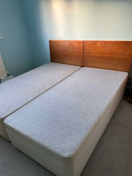 Photo of free Pair of single ottoman/jaws beds (Northcourt OX14) #1