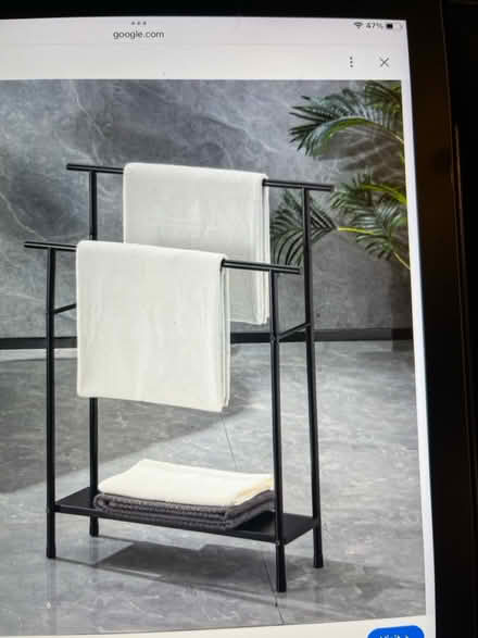 Photo of Floor standing towel rail (Tyseley B11) #4