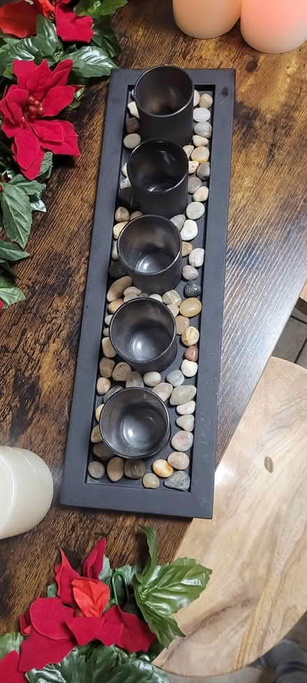 Photo of free Tray with votive holders (Pinerow Cres Waterloo) #2