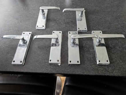 Photo of free Set of 6 standard door handles (Near Liffey valley) #1