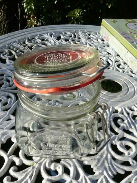 Photo of free Empty Kilner-style lidded glass jar (Kempsey WR5) #1