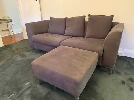 Photo of free 2 x 2 1/2 seater couches & ottoman (Nedlands) #1