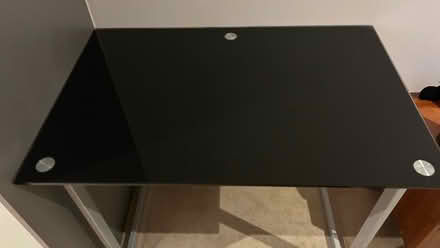 Photo of free Black Glass Desk (Molesey KT8) #2