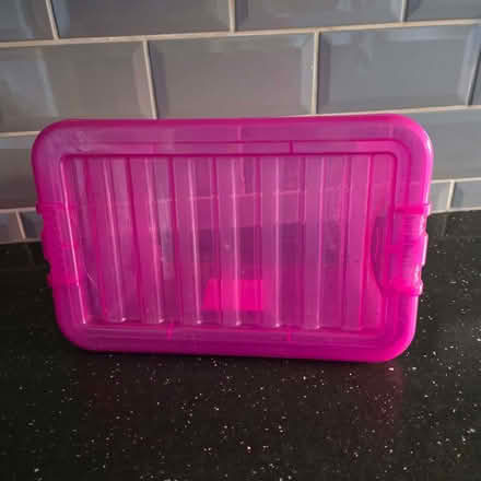 Photo of free Small pink storage box (Clive Vale TN35) #2