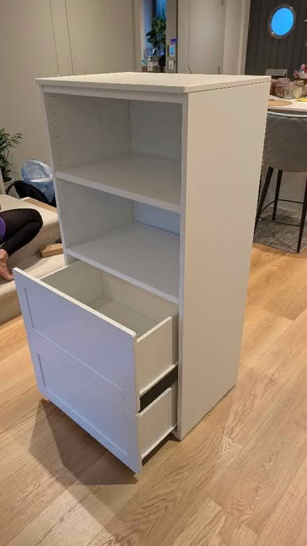 Photo of free IKEA white cabinet with 2 drawers (Highbury N5) #1