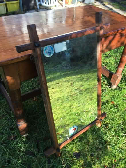 Photo of free Mirror in wooden frame - 64x94x7 (Great Moor SK2) #1