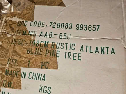 Photo of free Christmas Tree C - 6.5ft (Henbury BS10) #2