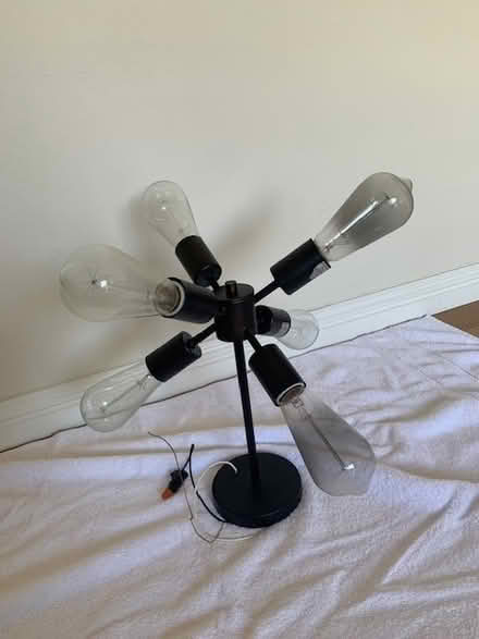Photo of free Modern Black ceiling light fixture (San Jose Cambrian) #3