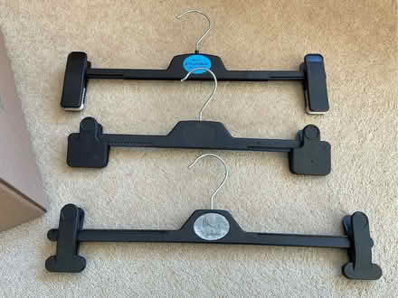 Photo of free Box of trouser and skirt hangers (East Carleton NR14) #2