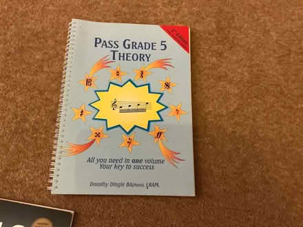 Photo of free Grade 5 music theory book (Sutton Coldfield, Four Oaks) #1