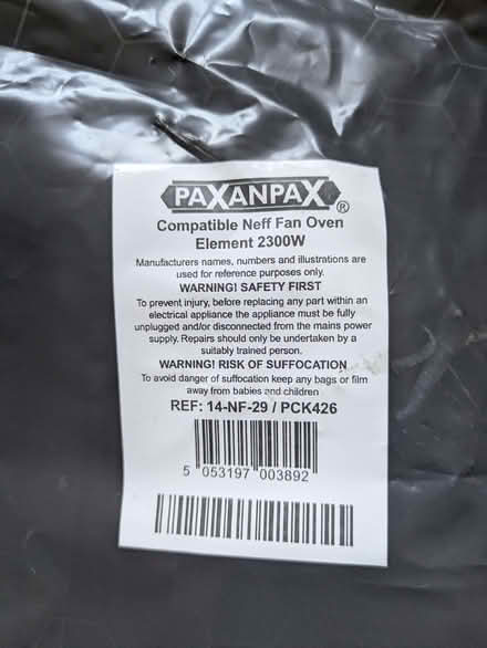 Photo of free Oven Element (Bollington SK10) #2