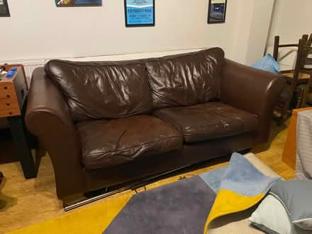 Photo of free Two seater sofa bed (Knebworth SG3) #2
