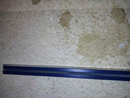 Photo of free Blue wooden post (Commonside Rd) #2