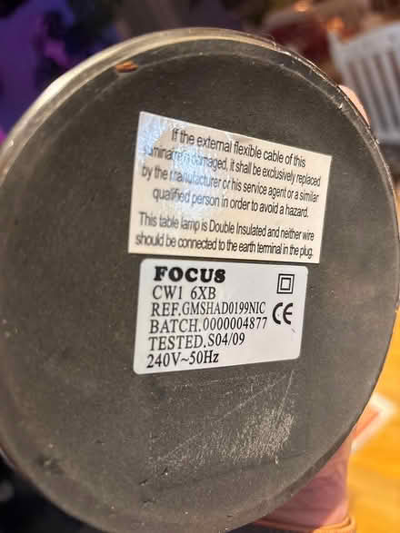 Photo of free Table lamp (Bridlington YO16) #4