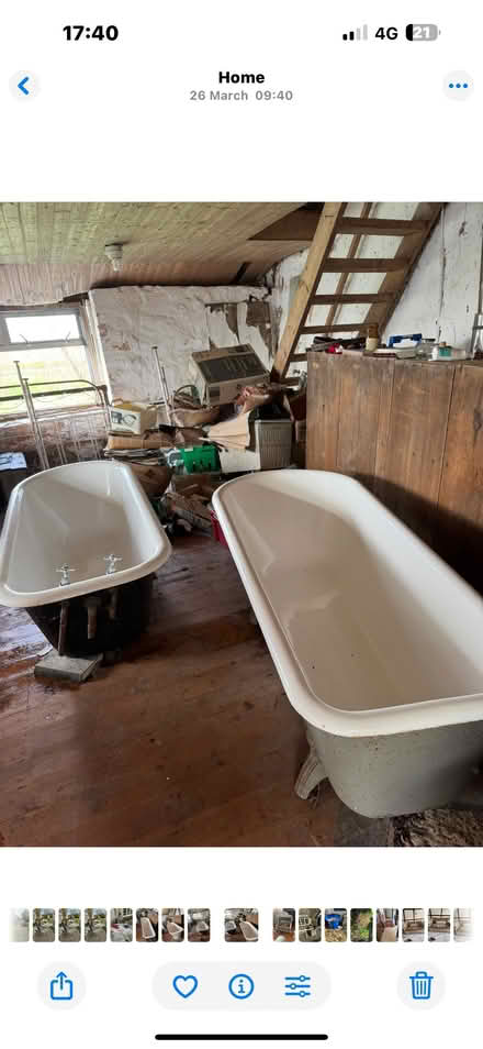 Photo of free Cast iron baths (Cumnor OX2) #3