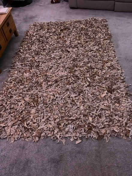 Photo of free Real Leather Tassel Rug (Wetherby LS22) #1