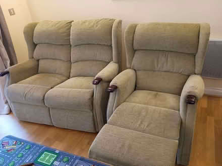 Photo of free Recliner sofa (Central Reading RG1) #2