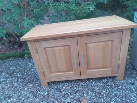 Photo of free Solid oak unit (Bebington) #1