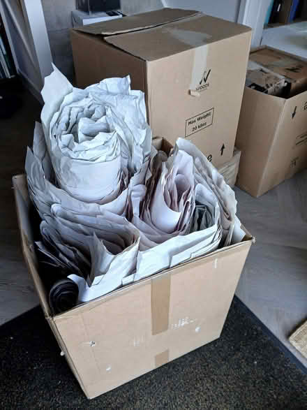 Photo of free Moving Boxes & Paper (Beetley) #1