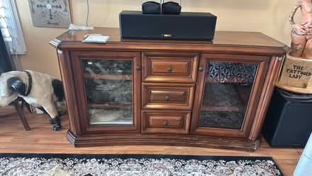 Photo of free Beautiful cherry wood cabinet (Lompoc, CA) #1