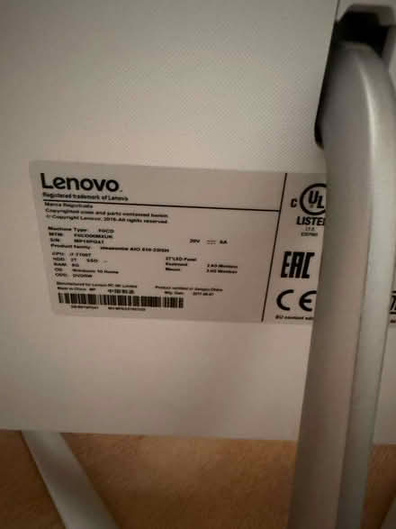Photo of free Refurbished Lenovo All-In-One PC 23" screen** (Merry Hill WD23) #3