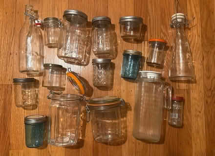 Photo of free Various Glass Jars (Marin) #1