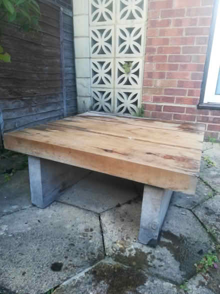 Photo of free Wooden coffee table (Purely) #2