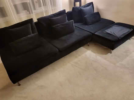 Photo of free IKEA SÖDERHAMN modular furniture (Chaise and single chair) (Glen Parva LE2) #2