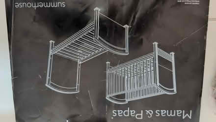 Photo of free For twins: 2 x Mamas and Papas Summerhouse Cotbed (HA8) #2