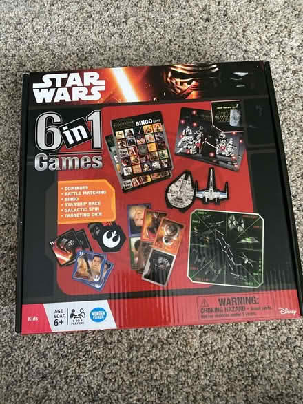 Photo of free Unopened Star Wars 6 in 1 games (Skokie) #1