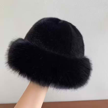 Photo of free 2 black faux fur hats (Moor Allerton LS17) #1
