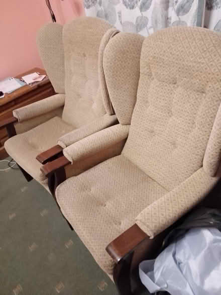 Photo of free 2 wooden arnchairs (St Mary Cray, BR5) #1