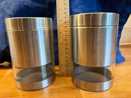 Photo of free Stainless steel canisters (Cam GL11) #1