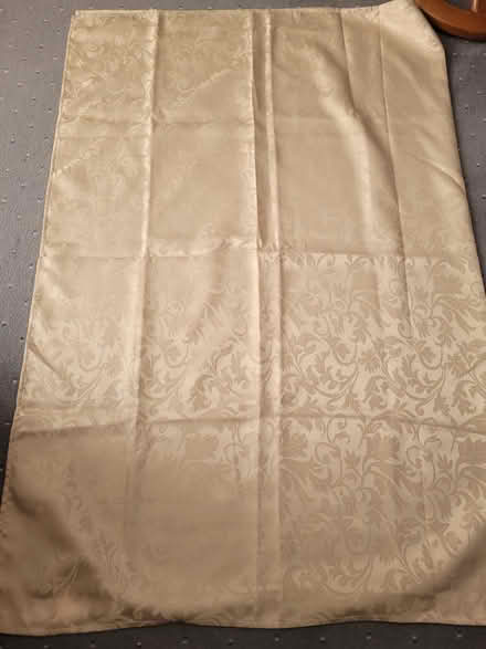 Photo of free Gold Jacquard Tablecloth (Fareham PO15) #1