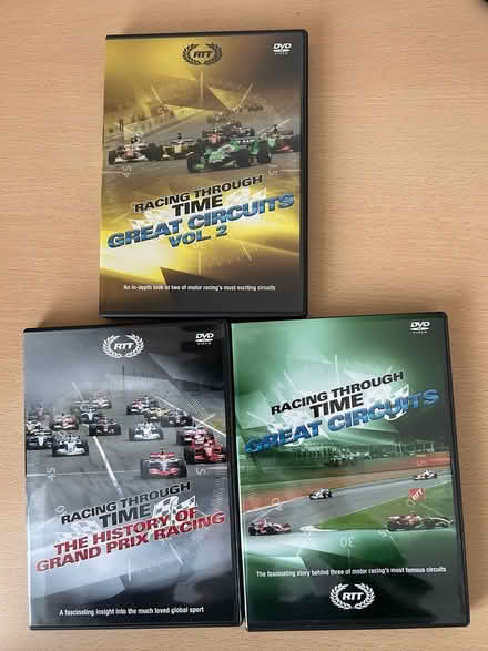 Photo of free "Racing Through Time" DVD box set (Caernarfon LL55) #2