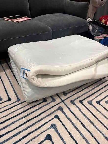 Photo of free Super king mattress topper (Chelsea Green SW3) #1