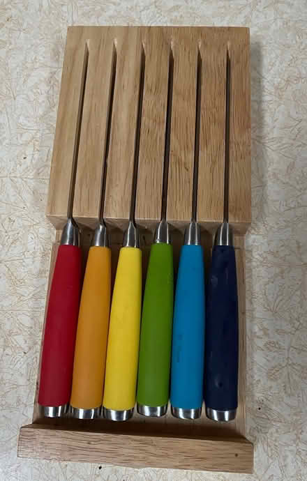 Photo of free Colorful Knife set of 6 (Georgia Ave Petworth) #1