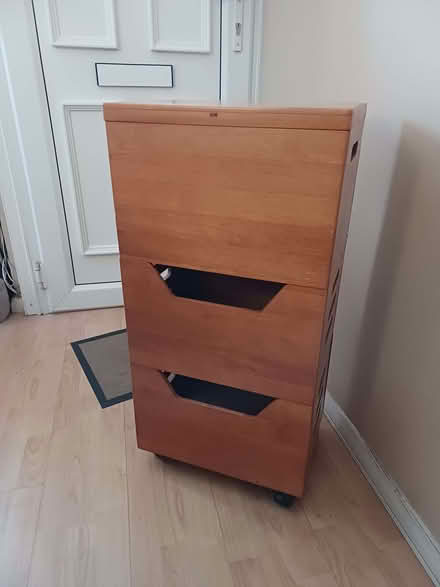 Photo of free Wooden storage unit on wheels (Chatham ME5) #1