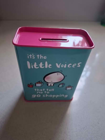 Photo of free Money tin (Emlyn Gardens W12) #2