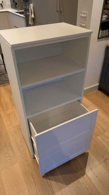 Photo of free IKEA white cabinet with 2 drawers (Highbury N5) #2
