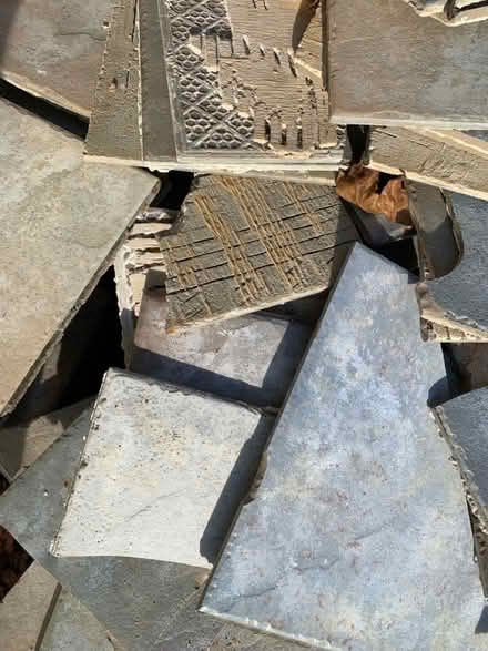 Photo of free Broken ceramic floor tile (Mahopac, NY) #2