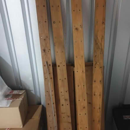 Photo of free Wooden set of shelves for shed (Gedling Country Park NG4) #1