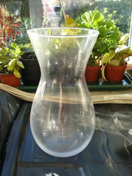Photo of free Glass vase approx 9.5" tall (Kempsey WR5) #1