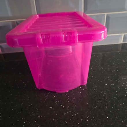 Photo of free Small pink storage box (Clive Vale TN35) #3