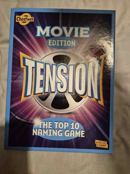 Photo of free "Tension" Game, movie edition. (Harley Shute TN38) #1