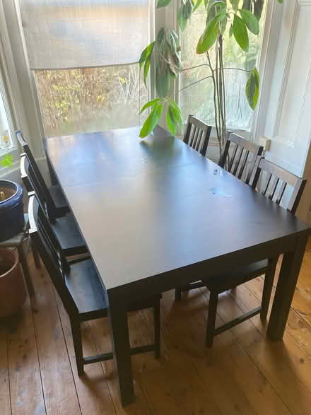 Photo of free Table and 6 chairs (N4 4HH) #1