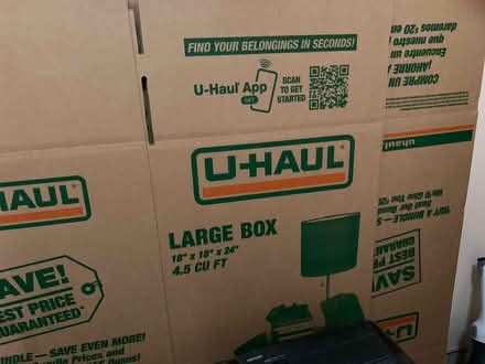 Photo of free Two large moving boxes, unused (Saratoga) #1