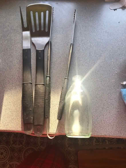 Photo of free BBQ cooking utensils (Anstey LE7) #4